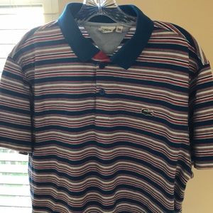Lacoste Men’s Short Sleeved Shirt EUC